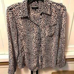 Guess Long sleeve sheer material shirt